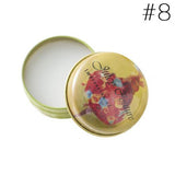 1PC 15g Portable Round Box Long-lasting Solid Perfume Balm for  Women Men Body Fragrance Skin Care solid perfume tins