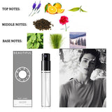 3ml Original Perfume For Women And Men Atomizer Bottle Glass Fashion Lady Long Lasting Female Parfum Flower Fragrance Deodorant