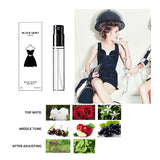 3ml Original Perfume For Women And Men Atomizer Bottle Glass Fashion Lady Long Lasting Female Parfum Flower Fragrance Deodorant