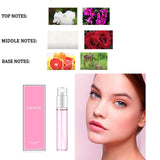 3ml Original Perfume For Women And Men Atomizer Bottle Glass Fashion Lady Long Lasting Female Parfum Flower Fragrance Deodorant