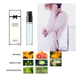 3ml Original Perfume For Women And Men Atomizer Bottle Glass Fashion Lady Long Lasting Female Parfum Flower Fragrance Deodorant